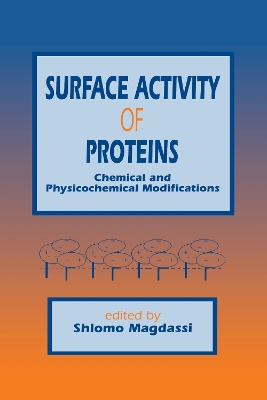 Surface Activity of Proteins book