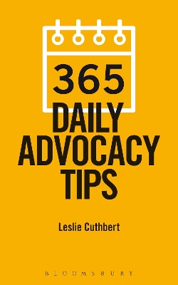 365 Daily Advocacy Tips book