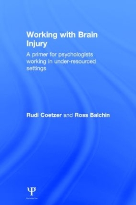 Working with Brain Injury book