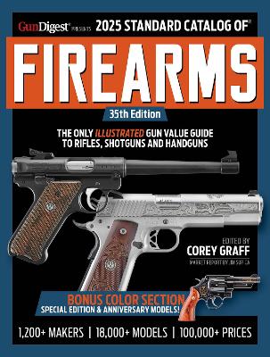 2025 Standard Catalog of Firearms book