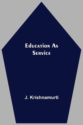 Education As Service book