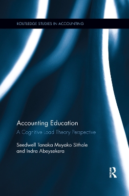 Accounting Education: A Cognitive Load Theory Perspective book
