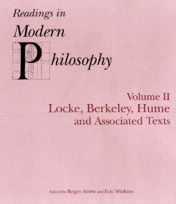 Readings In Modern Philosophy, Volume 2 by Roger Ariew