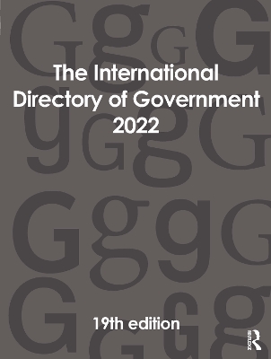 The International Directory of Government 2022 book