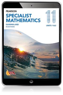 Pearson Specialist Mathematics Queensland 11 eBook book