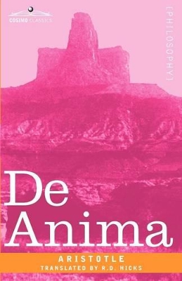 de Anima by Aristotle