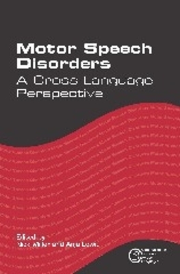 Motor Speech Disorders book