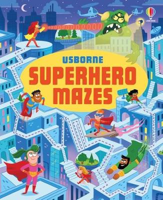 Superhero Mazes book