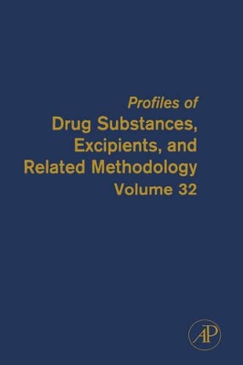 Profiles of Drug Substances, Excipients and Related Methodology by Harry G. Brittain