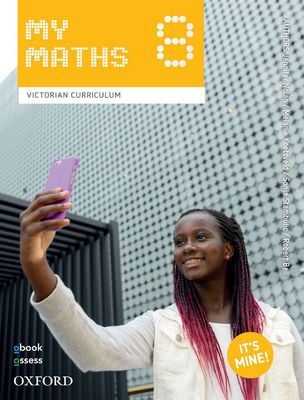 Oxford MyMaths 8 Victorian Curriculum Student book + obook assess book