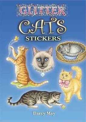 Glitter Cats Stickers book