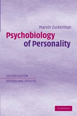 Psychobiology of Personality by Marvin Zuckerman