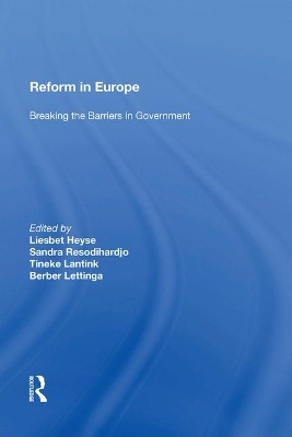 Reform in Europe: Breaking the Barriers in Government book