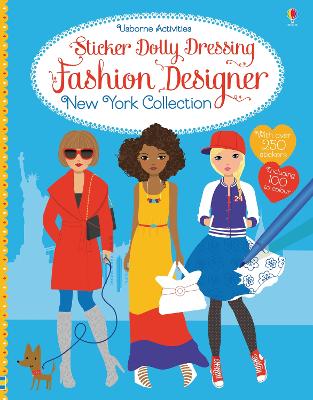 Sticker Dolly Dressing Fashion Designer New York Collection book
