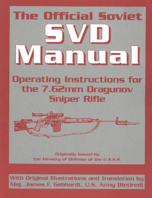 Official Soviet Svd Manual book
