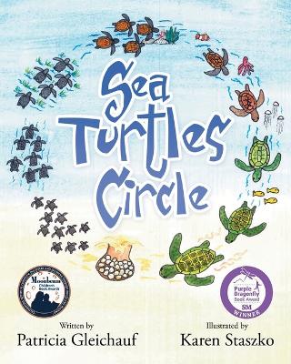 Sea Turtles Circle by Patricia Gleichauf