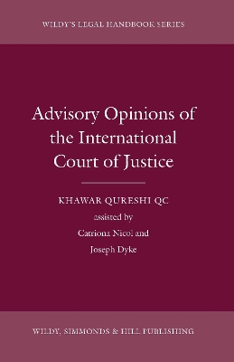 Advisory Opinions of the International Court of Justice book