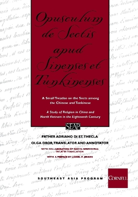 Opusculum de Sectis apud Sinenses et Tunkinenses book