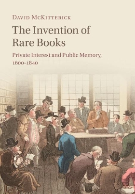 Invention of Rare Books book