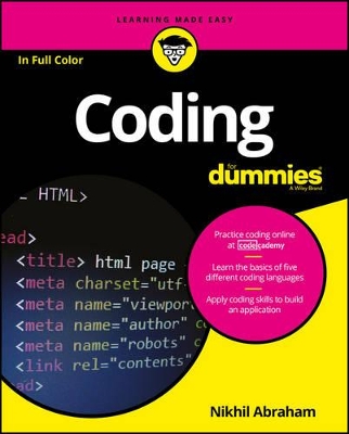 Coding For Dummies book