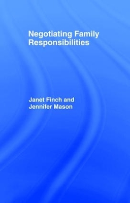 Negotiating Family Responsibilities book