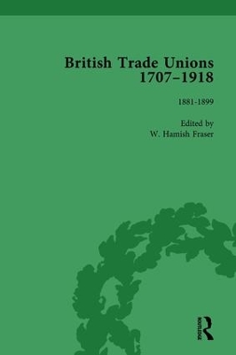 British Trade Unions, 1707-1918, Part II, Volume 6: 1880-1899 book