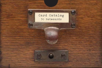 Card Catalog: 30 Notecards: 30 Notecards from the Library of Congress book