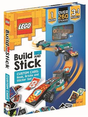 LEGO Build and Stick: Custom Cars: Book, Bricks and Sticker Set book