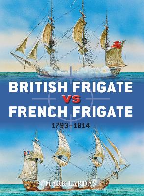 British Frigate vs French Frigate book