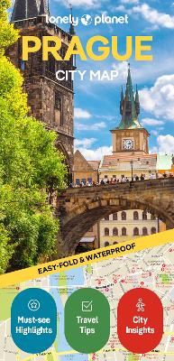 Lonely Planet Prague City Map book