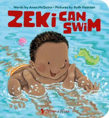 Zeki Can Swim by Anna McQuinn