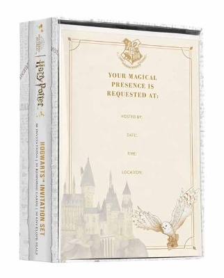 Harry Potter: Hogwarts Invitation Set (Set of 30) book