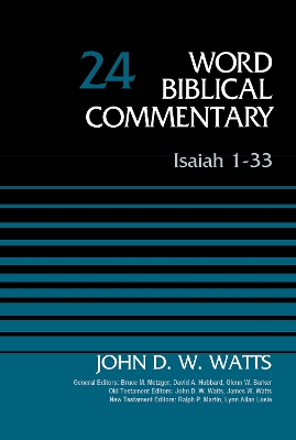 Isaiah 1-33, Volume 24 book