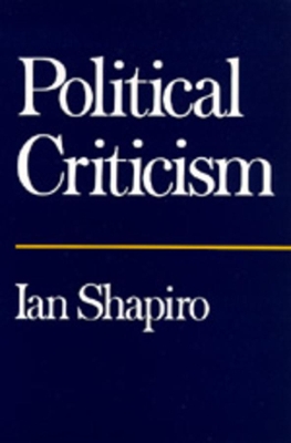 Political Criticism book