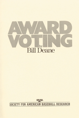 Award Voting book