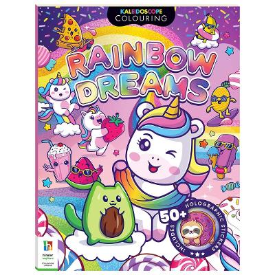 Kaleidoscope Sticker Colouring Rainbow Magic book