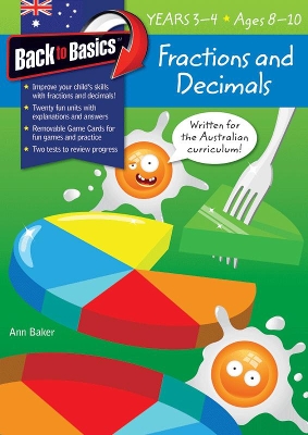 Back to Basics - Fractions and Decimals Years 3-4 book