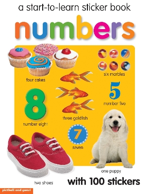 Start To Learn Numbers Sticker Book book