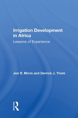 Irrigation Development in Africa: Lessons of Experience book