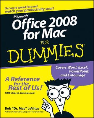 Office 2008 for Mac for Dummies book