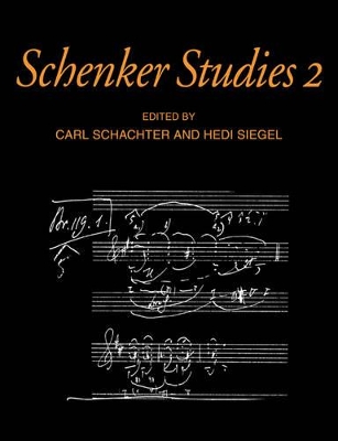 Schenker Studies 2 book