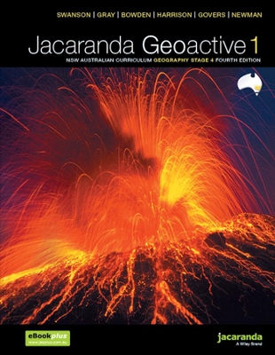 Jacaranda Geoactive 1 NSW Australian Curriculum Geography Stage 4 Fourth Edition eBookPLUS & Print book