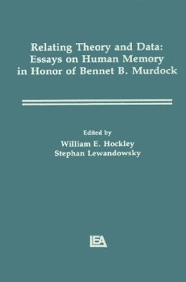 Relating Theory and Data by William E. Hockley