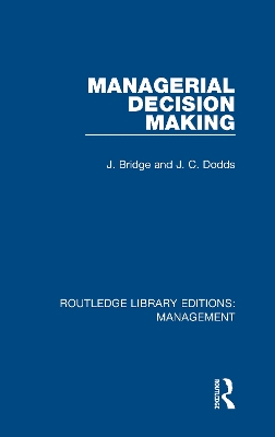 Managerial Decision Making book