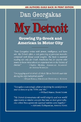 My Detroit: Growing Up Greek and American in Motor City book