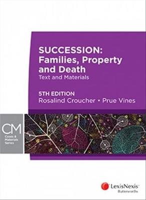 Succession: Families, Property and Death book