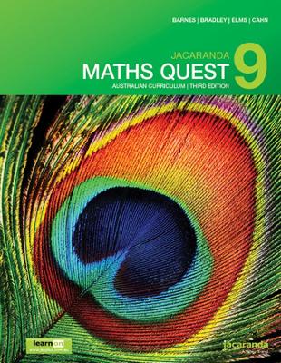 Jacaranda Maths Quest 9 Australian Curriculum 3E LearnON & Print book