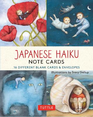 Japanese Haiku,16 Note Cards: 16 Different Blank Cards with 17 Star Patterned Envelopes in a Keepsake Box! book