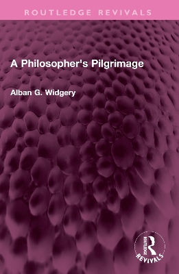 A Philosopher's Pilgrimage book