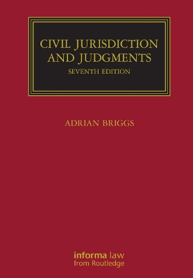 Civil Jurisdiction and Judgments book